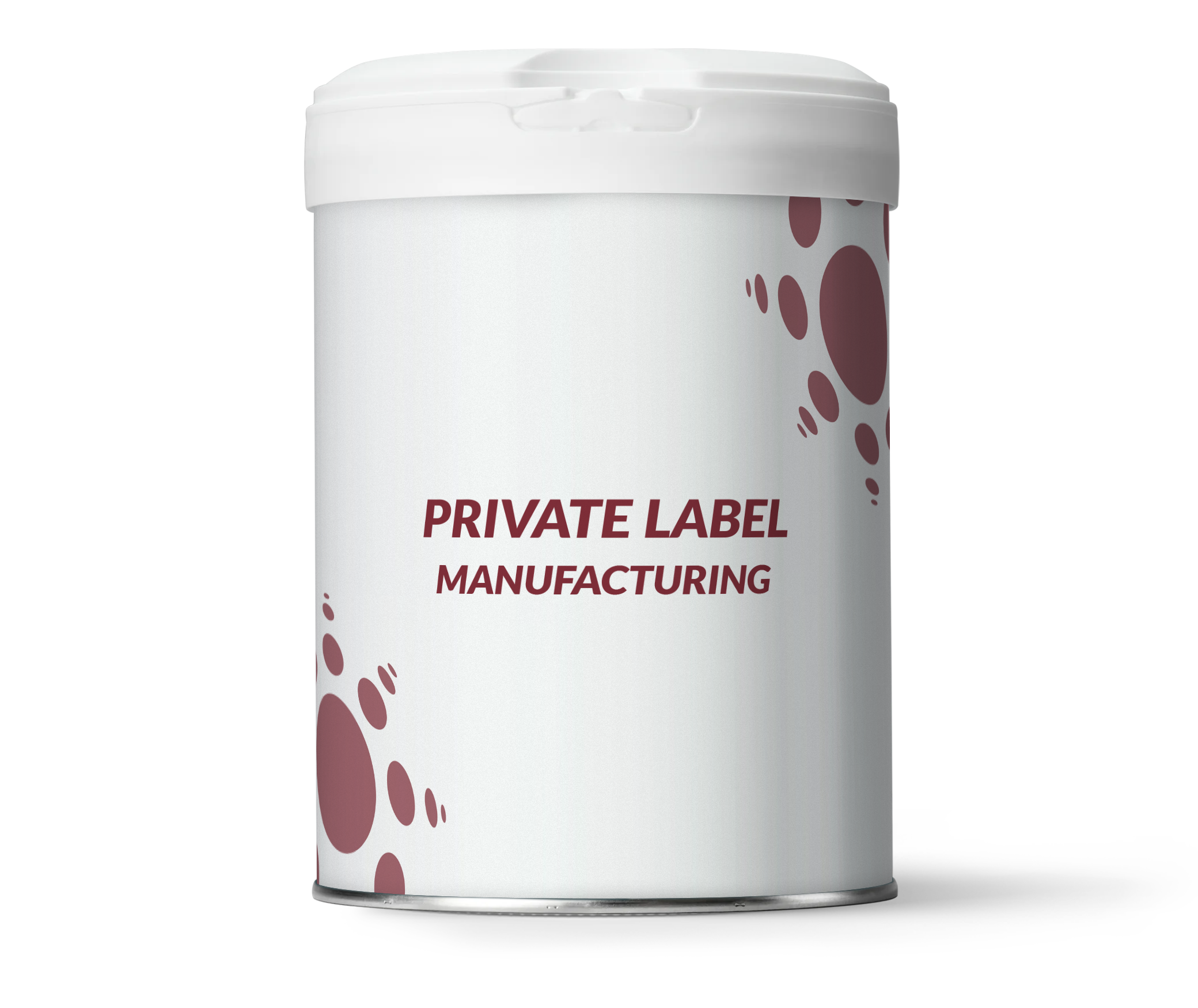 Private Label Manufactoring Can